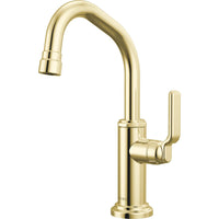 Brizo 61349LF-C-ULB - Beverage Faucet With Angled Spout With Industrial Lever Handle