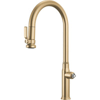 Brizo 63048LF-GLLHP - Pull-Down Faucet With Arc Spout - Less Handle