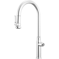 Brizo 63048LF-PCLHP - Pull-Down Faucet With Arc Spout - Less Handle