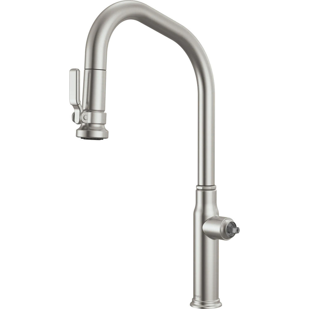 Brizo 63049LF-SSLHP - Pull-Down Faucet With Angled Spout - Less Handle