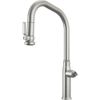 Brizo 63049LF-SSLHP - Pull-Down Faucet With Angled Spout - Less Handle