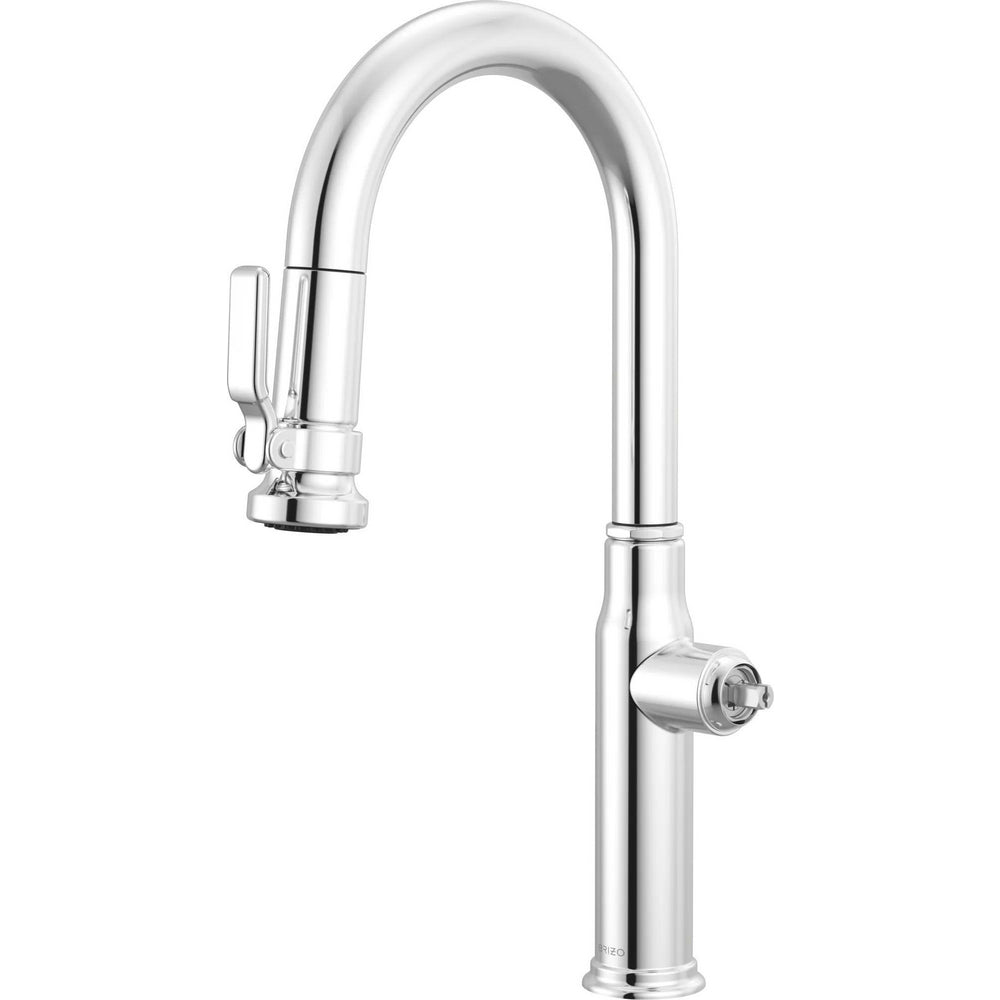 Brizo 63948LF-PCLHP - Pull-Down Prep Faucet With Arc Spout - Less Handle