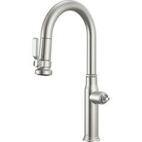 Brizo 63948LF-SSLHP - Pull-Down Prep Faucet With Arc Spout - Less Handle