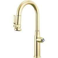 Brizo 63948LF-ULBLHP - Pull-Down Prep Faucet With Arc Spout - Less Handle