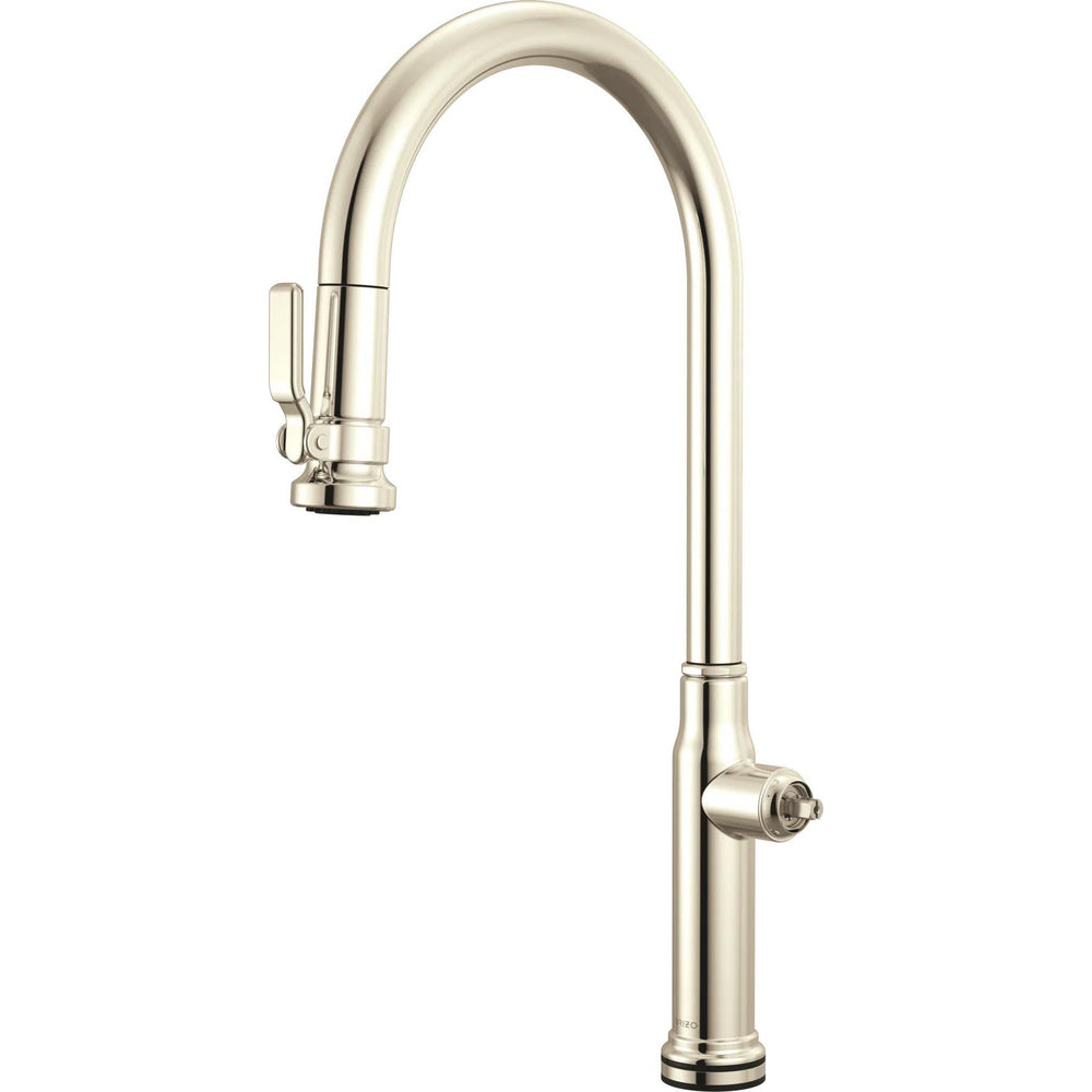 Brizo 64048LF-PNLHP - Smarttouch® Pull-Down Faucet With Arc Spout - Less Handle