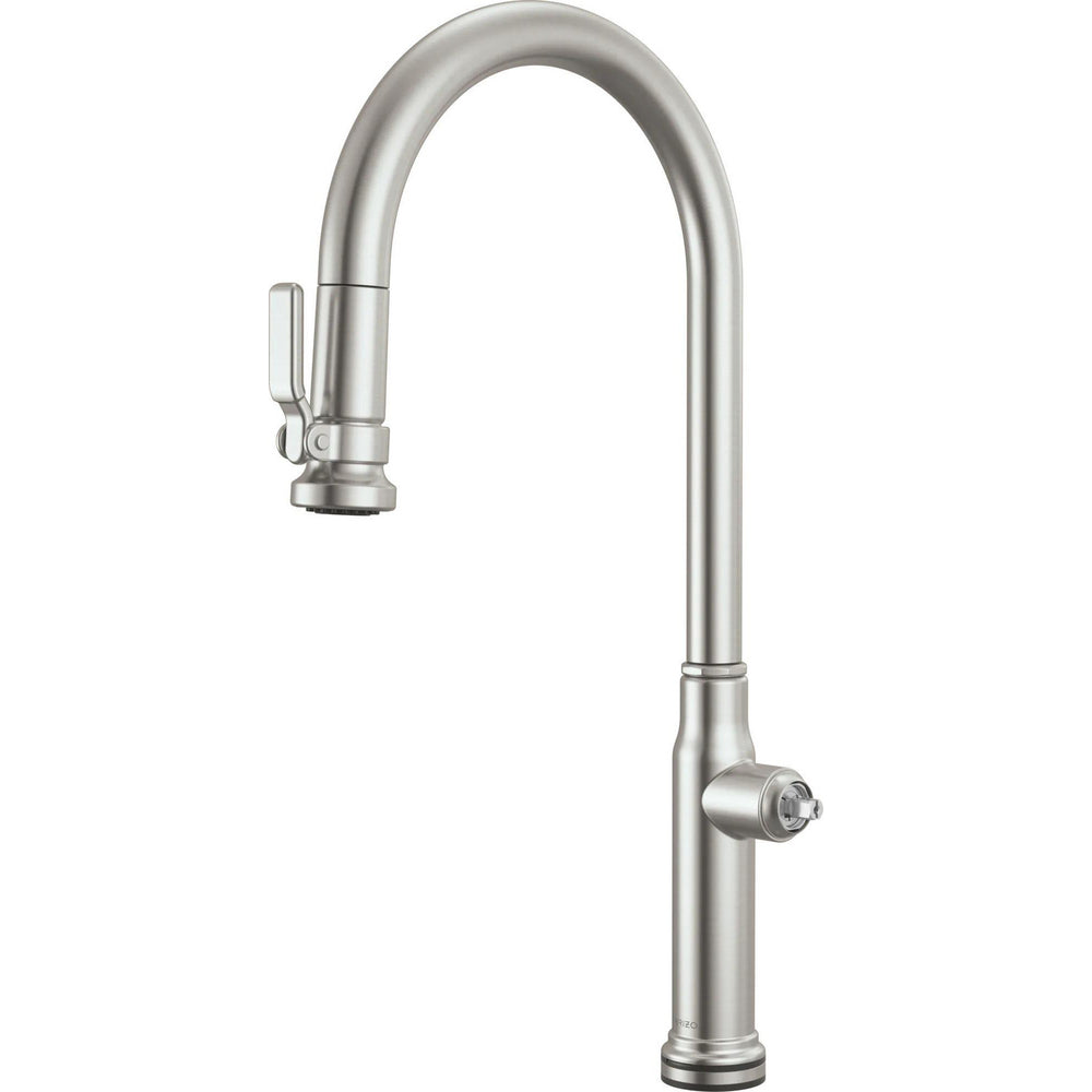 Brizo 64048LF-SSLHP - Smarttouch® Pull-Down Faucet With Arc Spout - Less Handle
