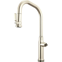 Brizo 64049LF-PNLHP - Smarttouch® Pull-Down Faucet With Angled Spout - Less Handle