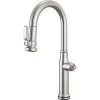 Brizo 64948LF-SSLHP - Smarttouch® Pull-Down Prep Faucet With Arc Spout - Less Handle