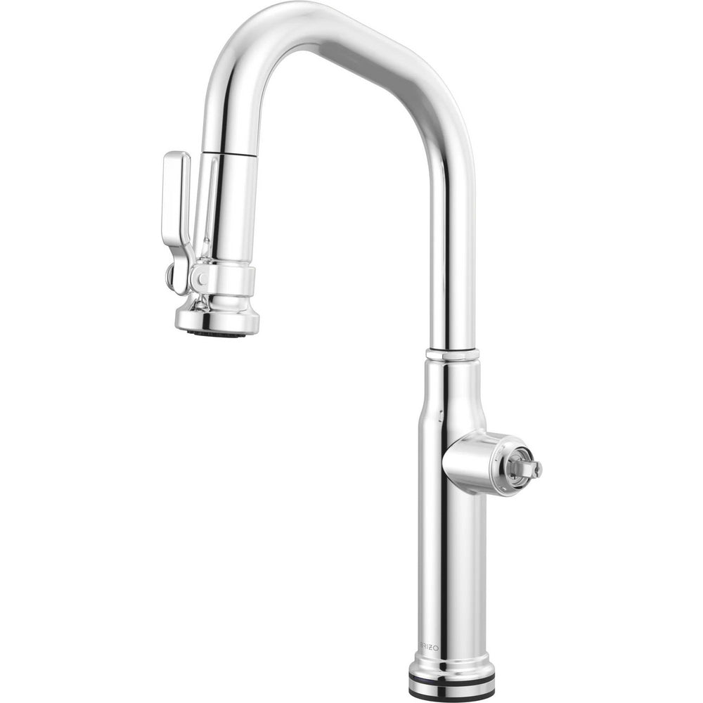 Brizo 64949LF-PCLHP - Smarttouch® Pull-Down Prep Faucet With Angled Spout - Less Handle