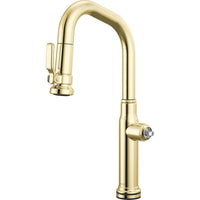 Brizo 64949LF-ULBLHP - Smarttouch® Pull-Down Prep Faucet With Angled Spout - Less Handle