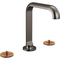 Brizo 653111LF-BNXLHP - Widespread Lavatory Faucet With Square Spout - Less Handles