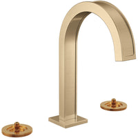 Brizo 65399LF-GLLHP - Widespread Lavatory Faucet With Arc Spout - Less Handles