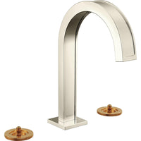 Brizo 65399LF-PNLHP - Widespread Lavatory Faucet With Arc Spout - Less Handles