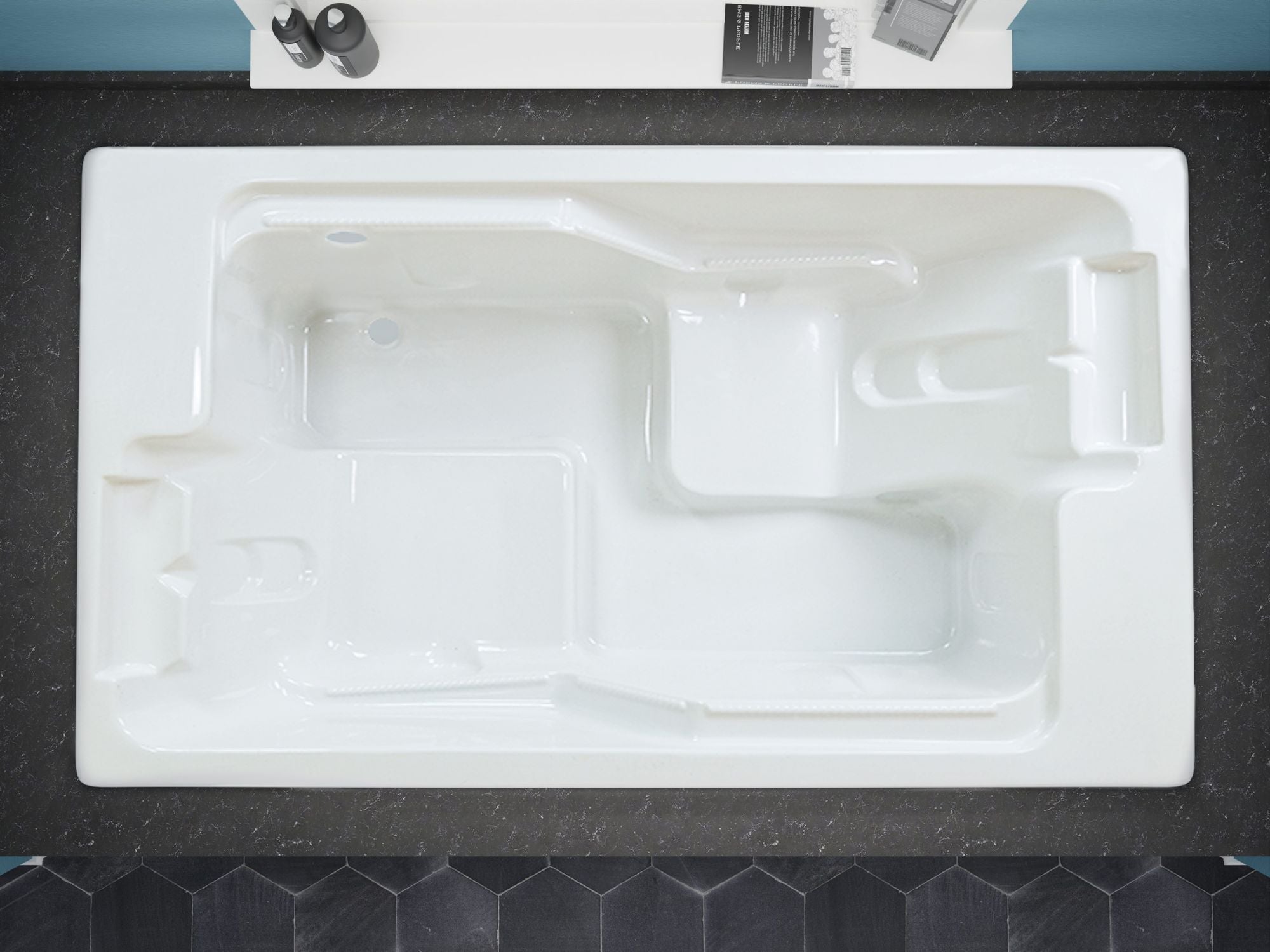 Venco HIL7248DI - Hilo 72 X 48 Drop-In Soaker Tub