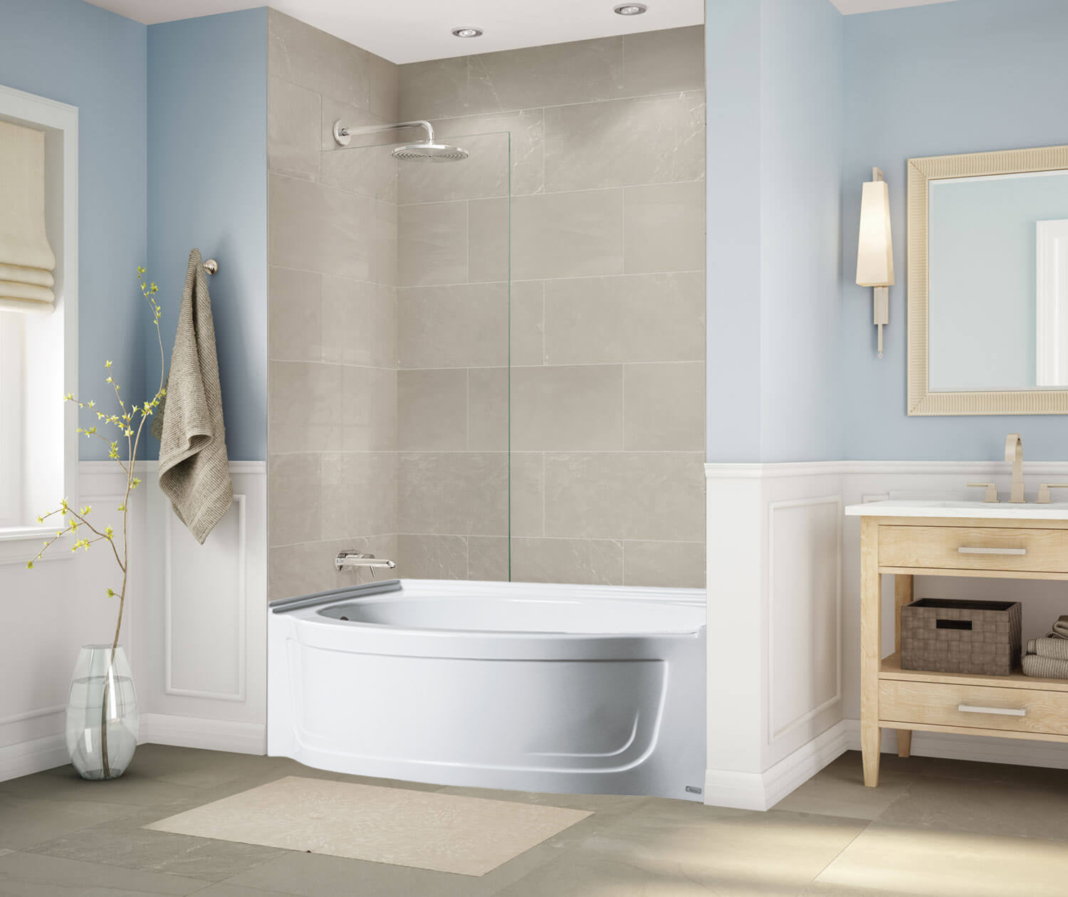 Venco SAM6031SK-R - Samoa 60 X 31 Alcove Soaker Tub-Rh