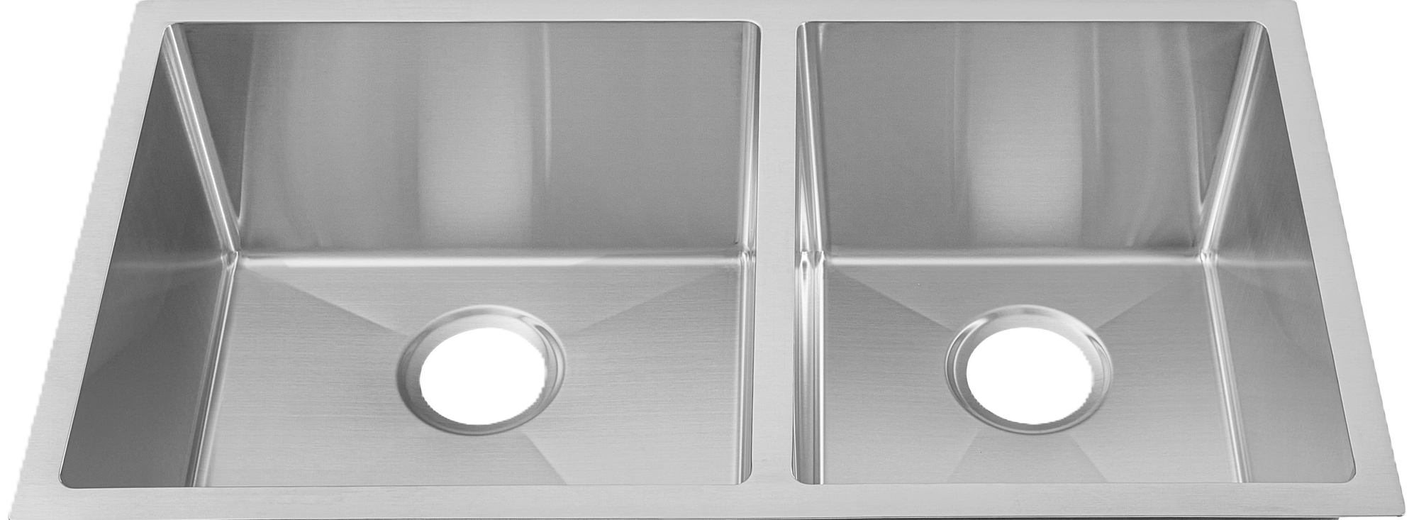 Venco VSS-3219BL - Hamilton 32Bl Double Un-Equal Bowl Sink, 32" X 19"