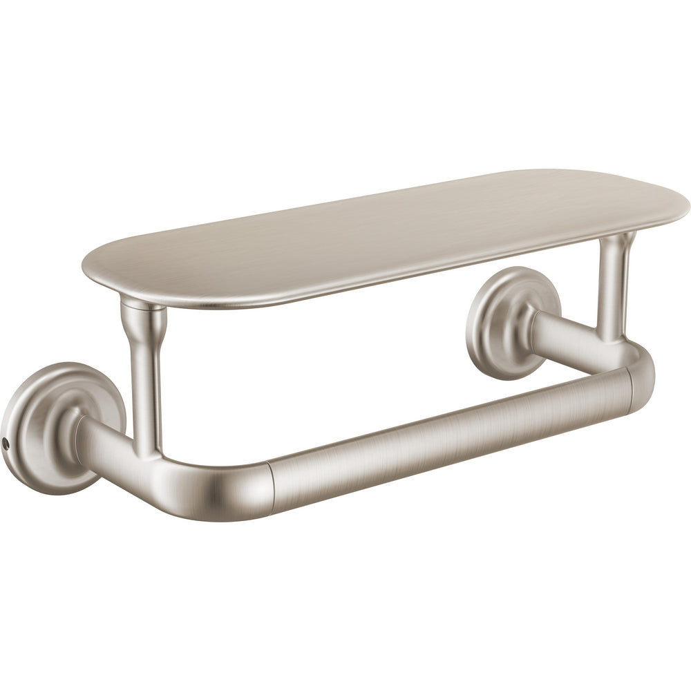 Delta 74508-SS - 8" Towel Bar With Shelf