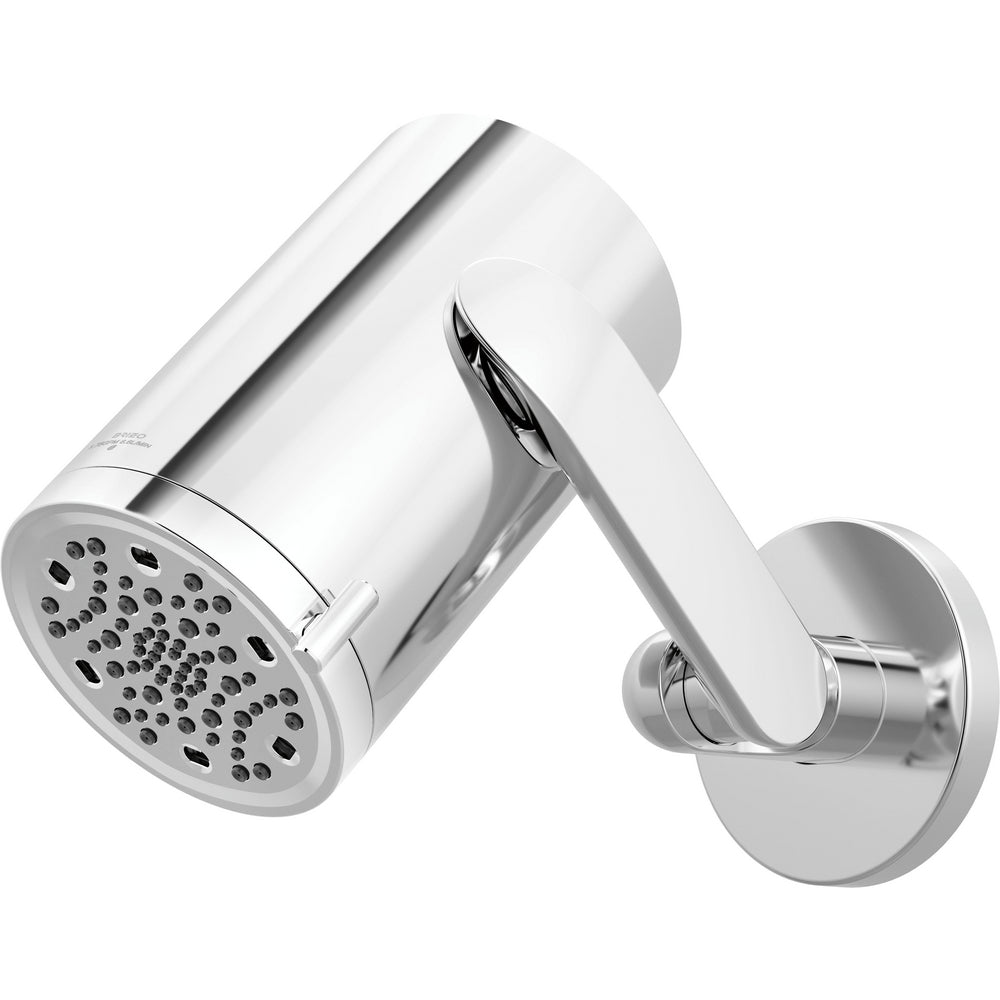 Brizo 873111-PC - Multi-Function Sconce Wall Mount Shower Head With Jointed Shower Arm And Flange