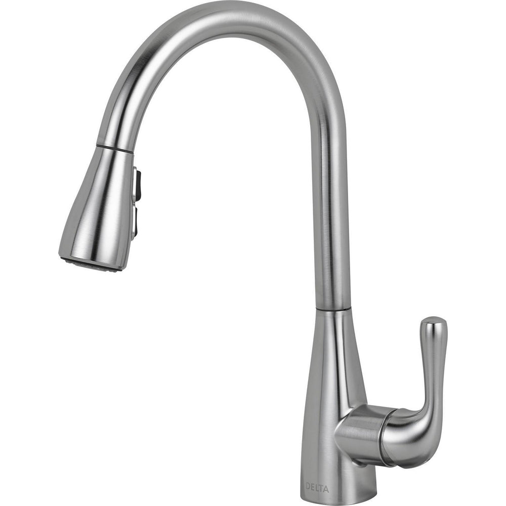 Delta 986LF-AR- Single Handle Pull-Down Kitchen Faucet - Ar