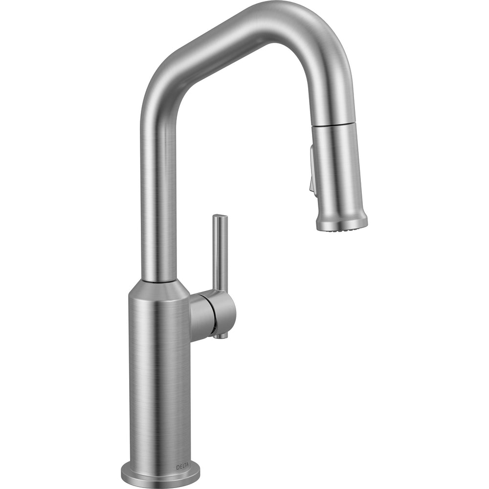 Delta 9885-AR-PR-DST - Cordova-Bar/Prep Pulldown Faucet Angle Spout