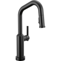 Delta 9885TL-BL-DST - Cordova-Touchless Bar/Prep Pulldown Faucet Angle Spout