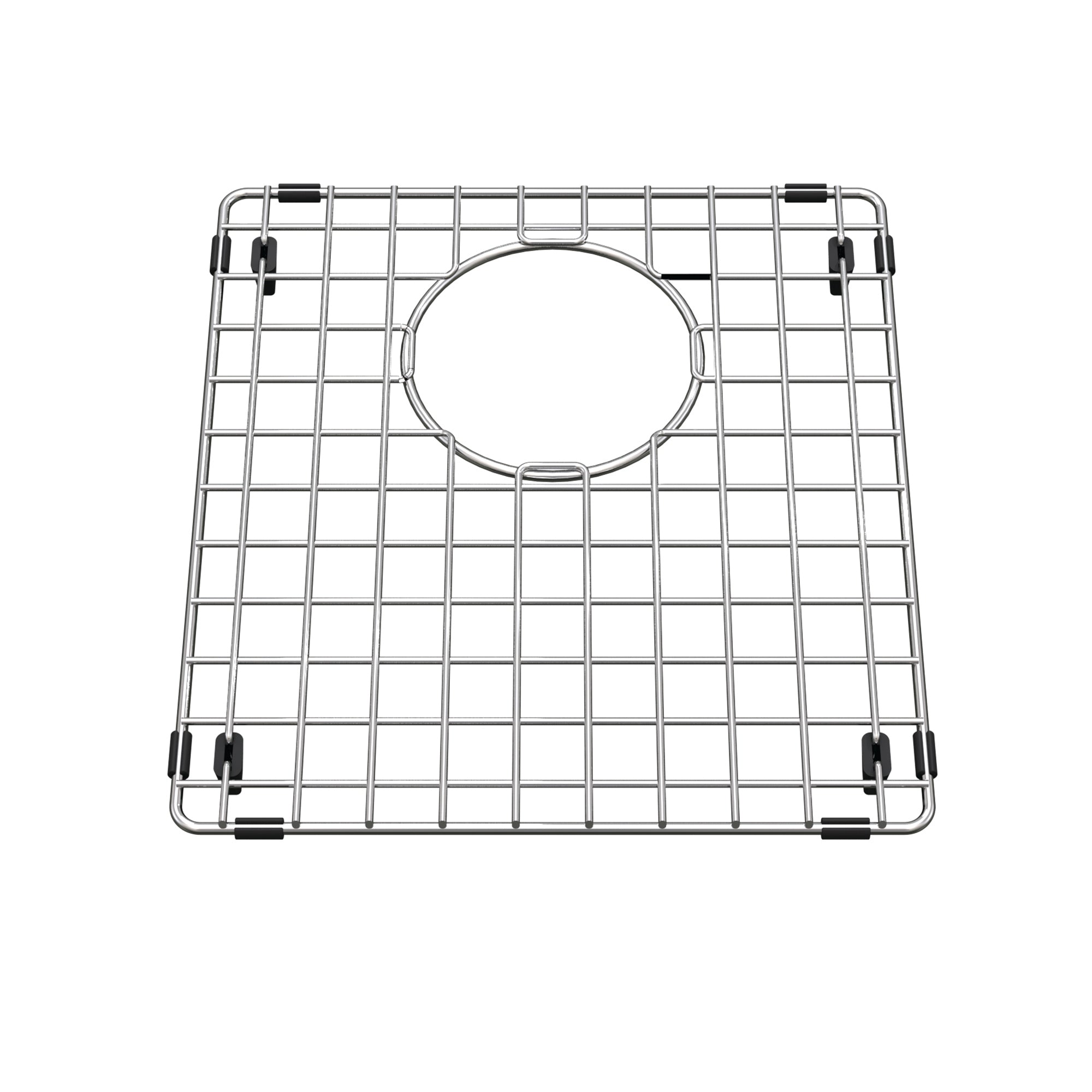 Kindred BG440S- Stainless Steel Bottom Grid for Granite Sink 13-in x 11.75-in