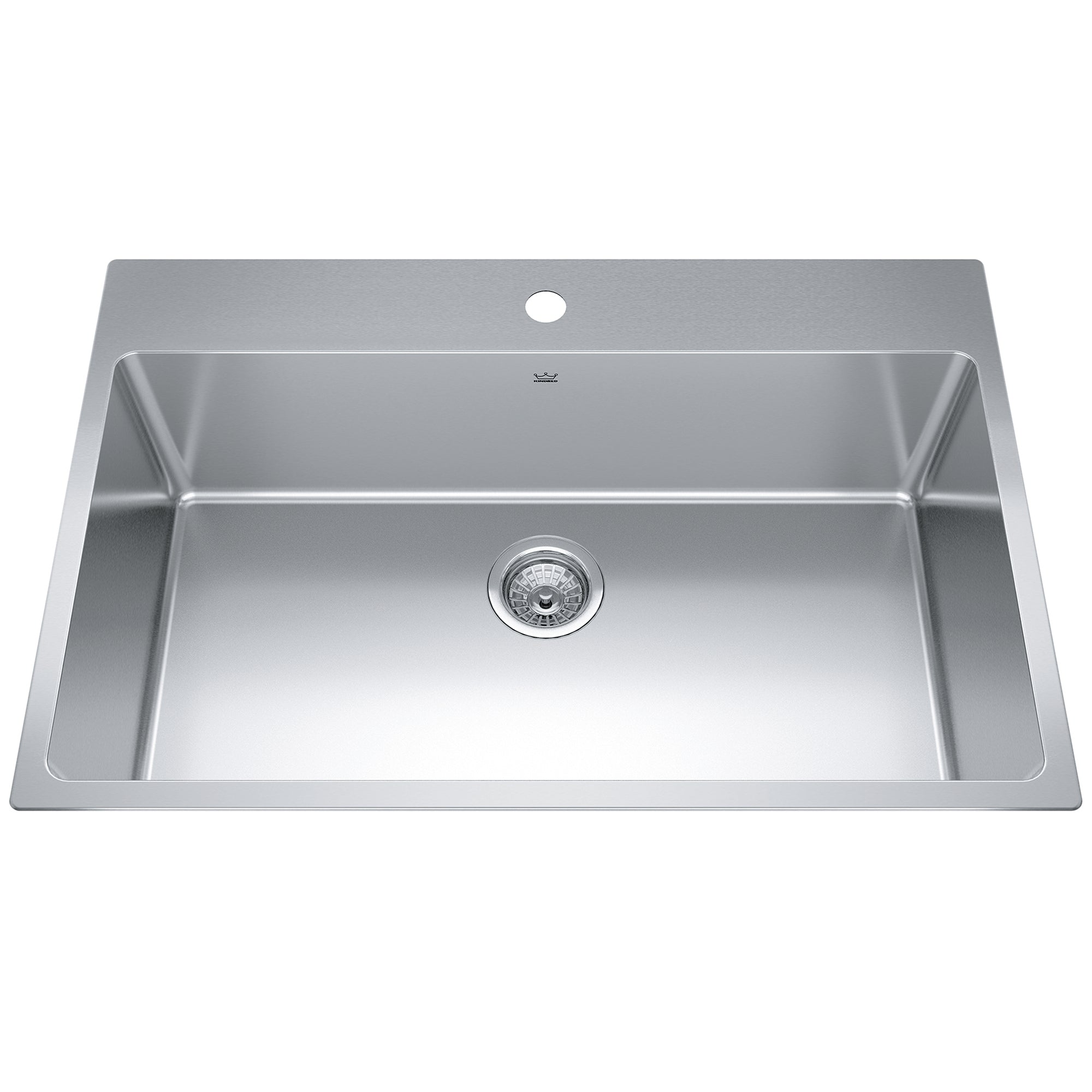 Kindred BSL2233-ADA-1- Brookmore Dm 18G Ss Sgl 1H 36Cab - Ada Sink