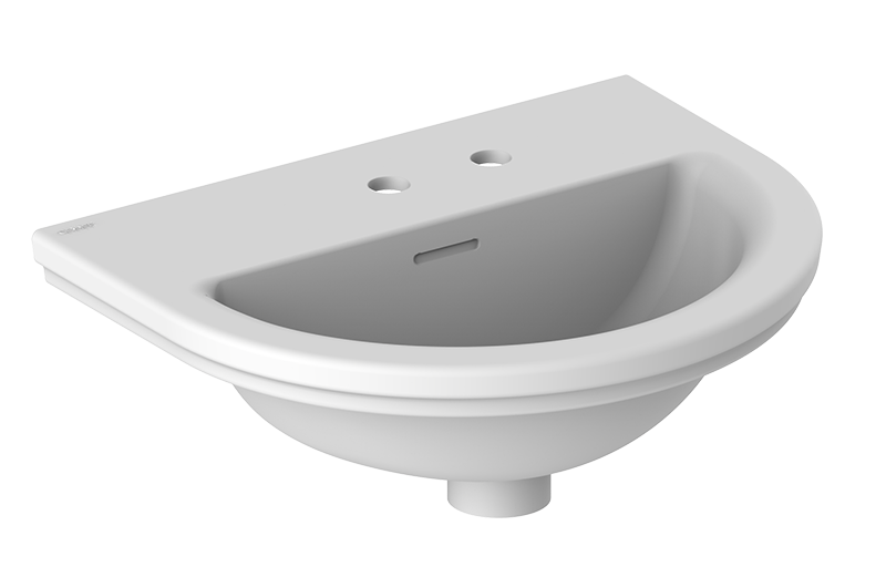 Graff CAM00L-2-OF-GL - Camden Drop-In Sink With Two Faucet Holes
