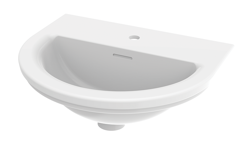 Graff CAM00L-1-OF-GL - Camden Drop-In Sink With One Faucet Hole