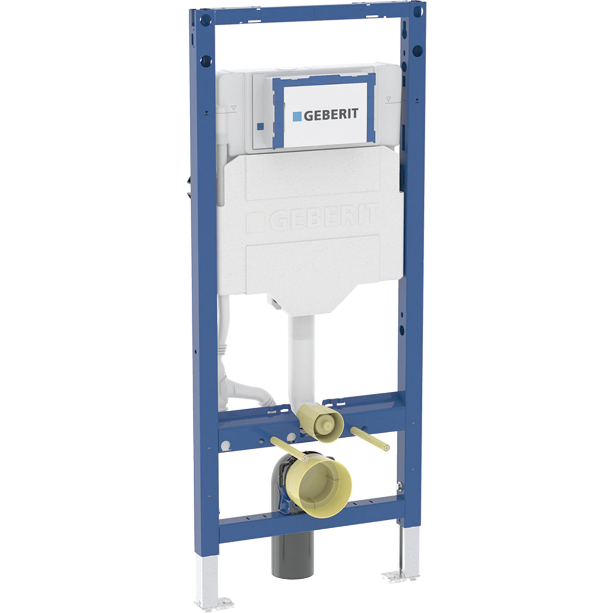 Geberit 111.335.00.7 - Geberit Duofix Element For Wall-Hung Wc, 120 Cm, With Sigma Concealed Cistern 12 Cm