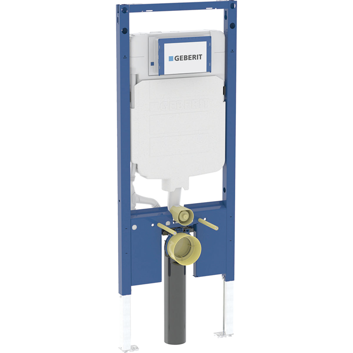 Geberit 111.798.00.2 - Geberit Duofix Element For Wall-Hung Wc, 120 Cm, With Sigma Concealed Cistern 8 Cm