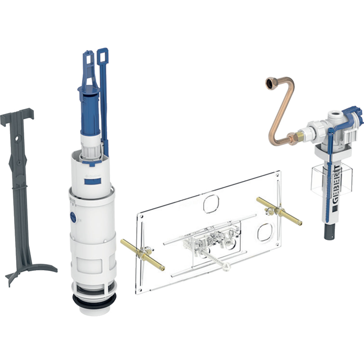 Geberit 240.835.00.5 - Geberit Conversion Kit For Dual Flush, For Type 10.800 Concealed Cistern