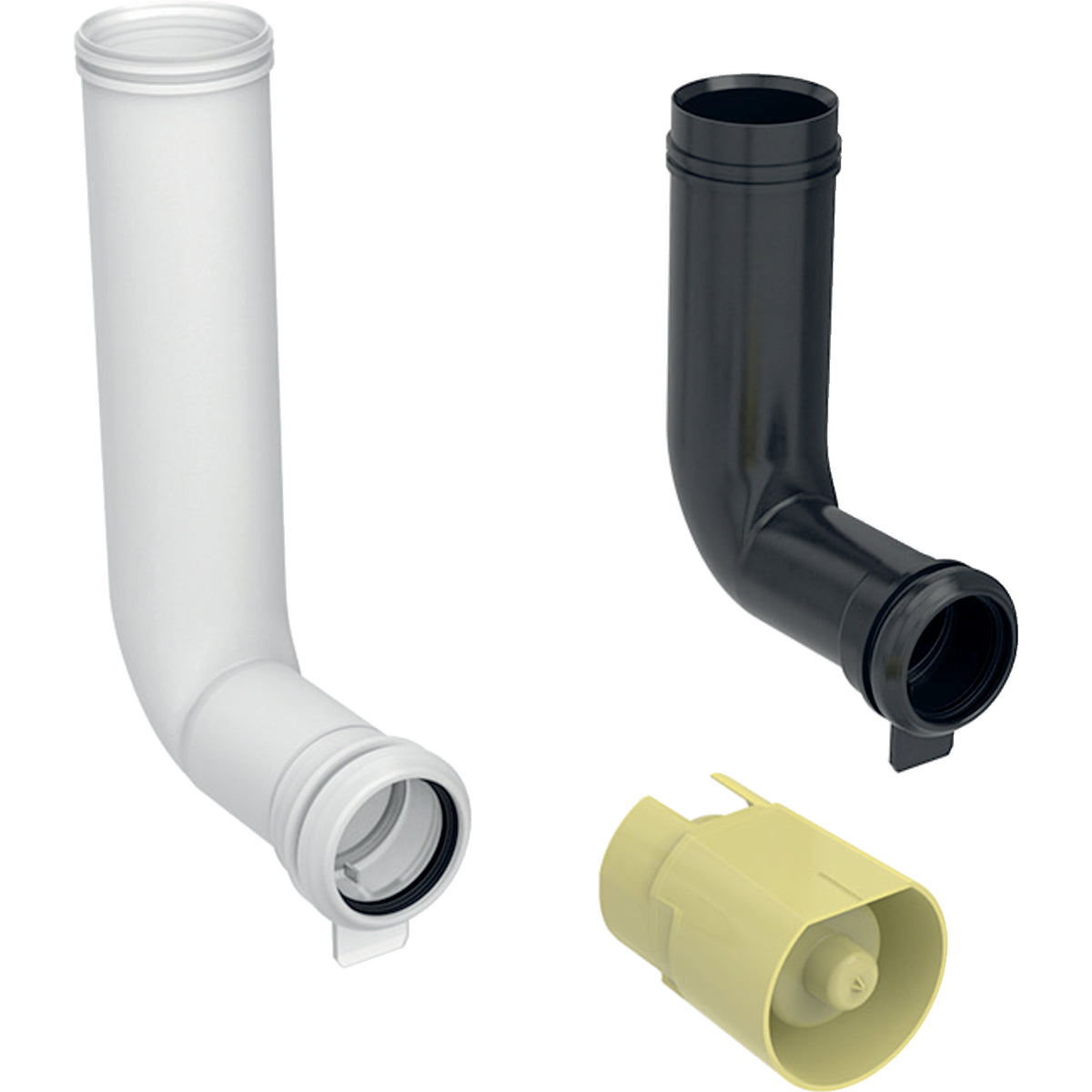 Geberit 243.872.00.2 - Flush Bend Set For Geberit Duofix Up To Width 42.5 Cm