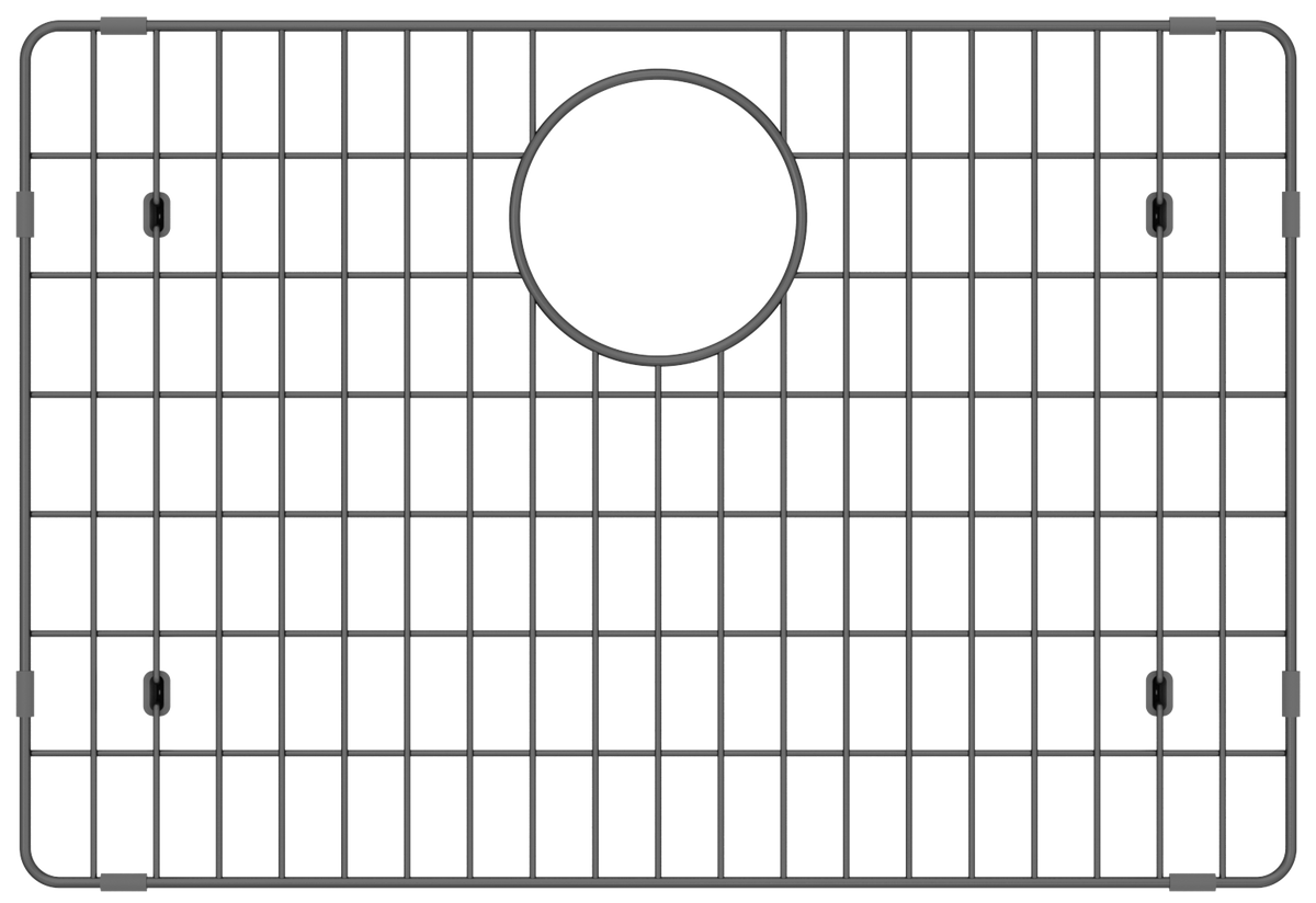 Zomodo DGCZL130-BP - Ss Bottom Grid - Black Pearl For Zlc130U-Bk