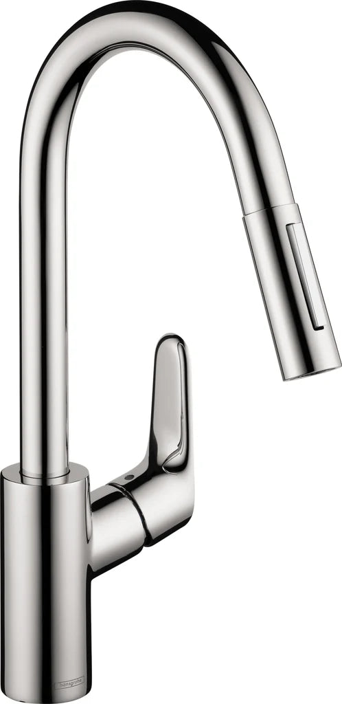 Hansgrohe 04505000- Focus Kitchen Faucet With Pulldown Spray - Chrome