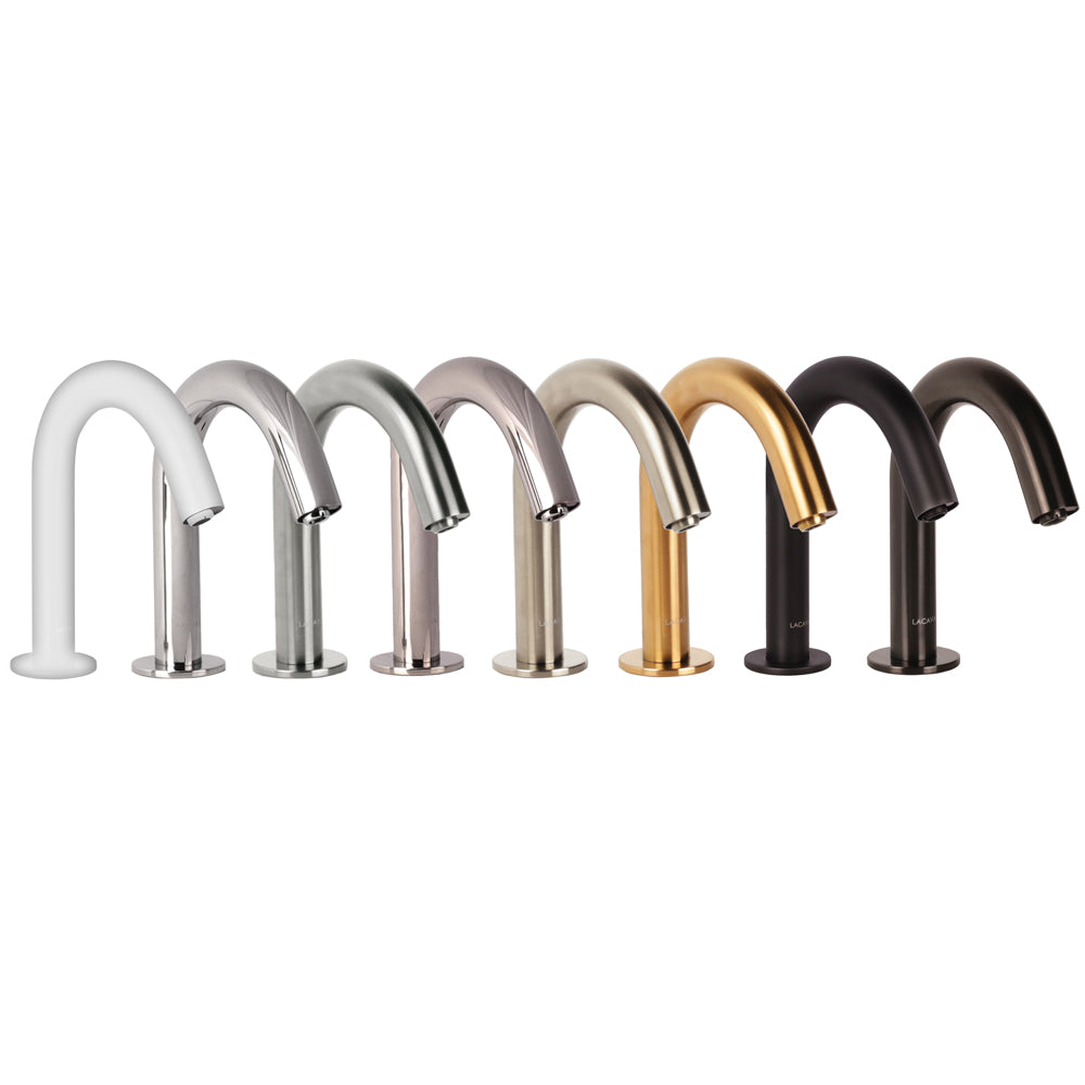 Lacava - Electronic Bathroom Sink Faucet For Cold Or Premixed Water. Recommended Mixing Valves Sold Separately: Ex20A Or Ex25A. Spout: 5", H: 6 3/4".