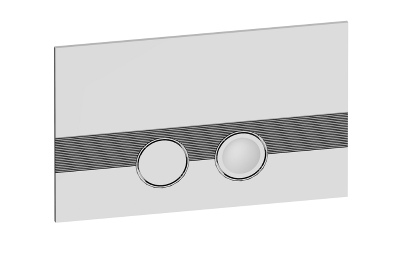 Graff G-0004-AU - Dual-Flush Actuator Plate