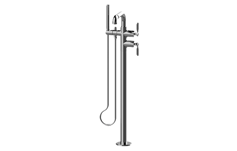 Graff G-11354-LM56B-AU-T - Floor-Mounted Tub Filler (Trim)