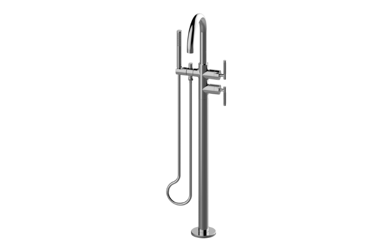 Graff G-11457-LM57B-AU-T - Floor-Mounted Tub Filler (Trim)