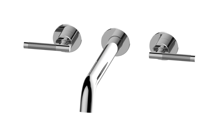 Graff G-11472-LM57B-AU-T - Harley Three-Hole Wall-Mounted Tub Filler With 12" Spout