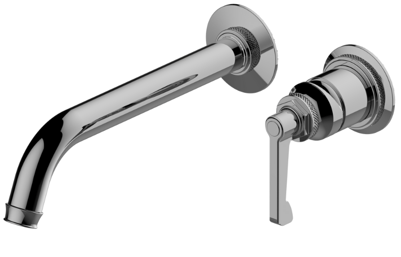 Graff G-11636-LM60W-AU-T - Wall-Mounted Lavatory Faucet With Single Handle (Trim)
