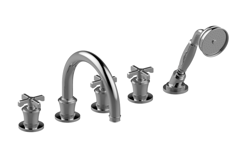 Graff G-11653-R3**-C20B-CHP - Roman Tub Set