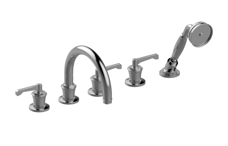 Graff G-11653-R4**-LM60B-CHB - Roman Tub Set