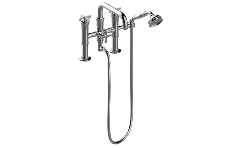Graff G-11659-R3**-C20B-CHB - Deck-Mounted Tub Filler