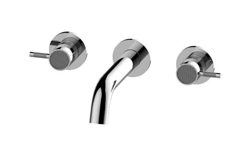 Graff G-11978-LM69B-AU-T - Cameo Three-Hole Wall-Mounted Tub Filler With 7-3/16" Spout