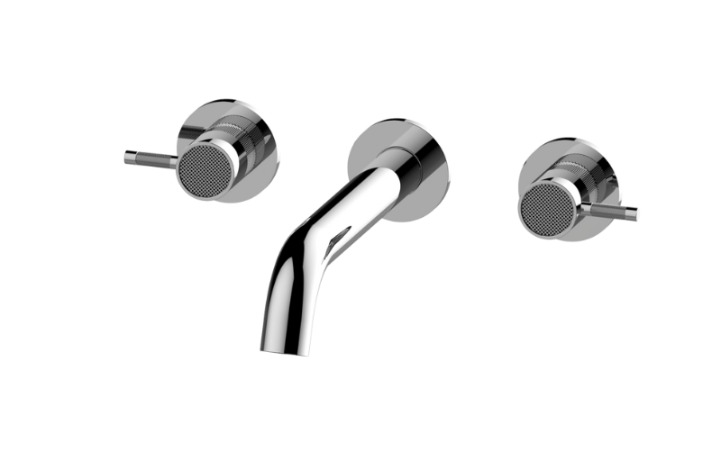 Graff G-11979-LM69B-AU-T - Cameo Three-Hole Wall-Mounted Tub Filler With 9-3/16" Spout