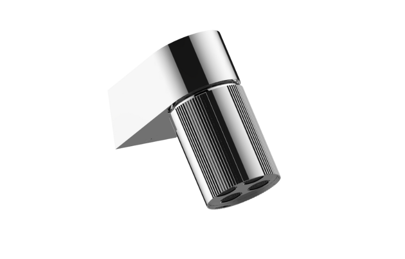 Graff G-18201WCBF-AU - Wall-Mount Contemporary Fluted Knurl 4-Spray Showerhead