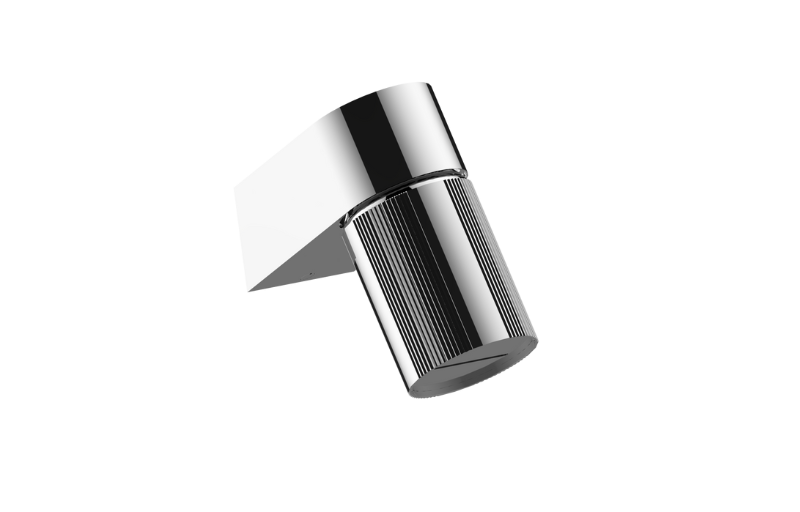 Graff G-18201WCGF-AU - Wall-Mount Contemporary Fluted Knurl Cascade Showerhead