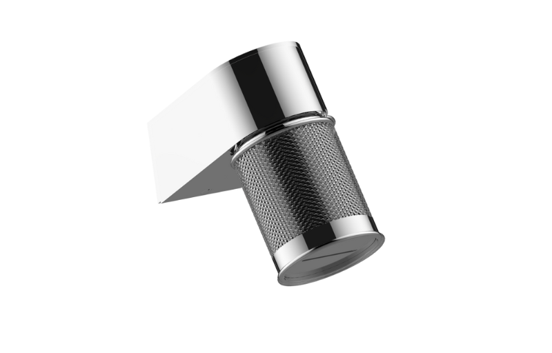 Graff G-18201WTGD-AU - Wall-Mount Traditional Diamond Knurl Cascade Showerhead