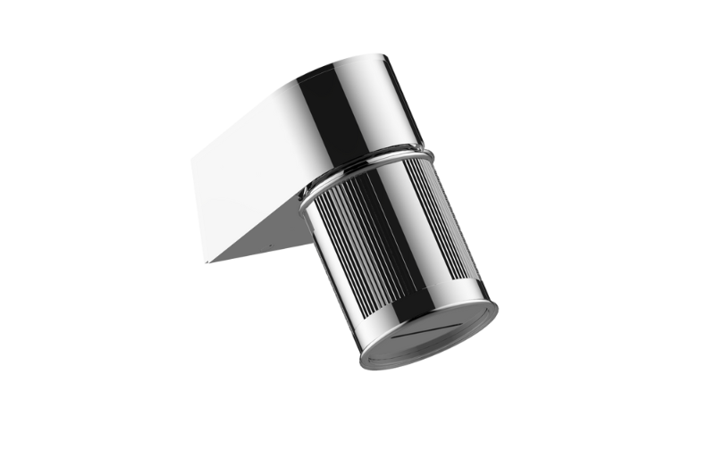 Graff G-18201WTGF-BB - Wall-Mount Traditional Fluted Knurl Cascade Showerhead